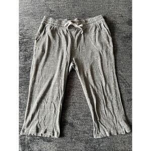 Bobbie Brooks Plus Size 1X Gray Lounge Pants